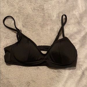 Black bikini top